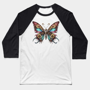 Fabulous Steampunk Butterfly Baseball T-Shirt